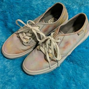 Marble Watercolor Tye Dye Vans